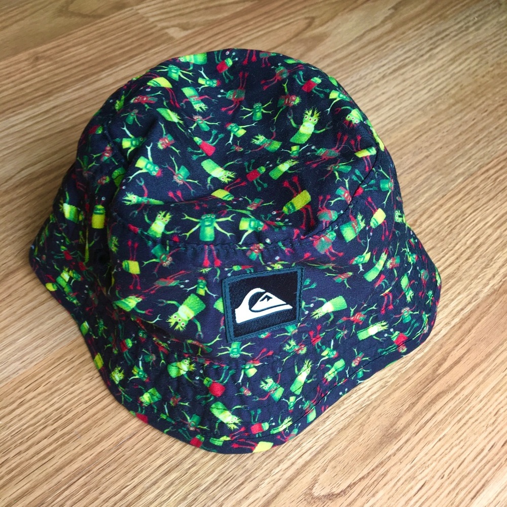 QUIKSILVER Alien Monster Kids Summer Bucket Hat